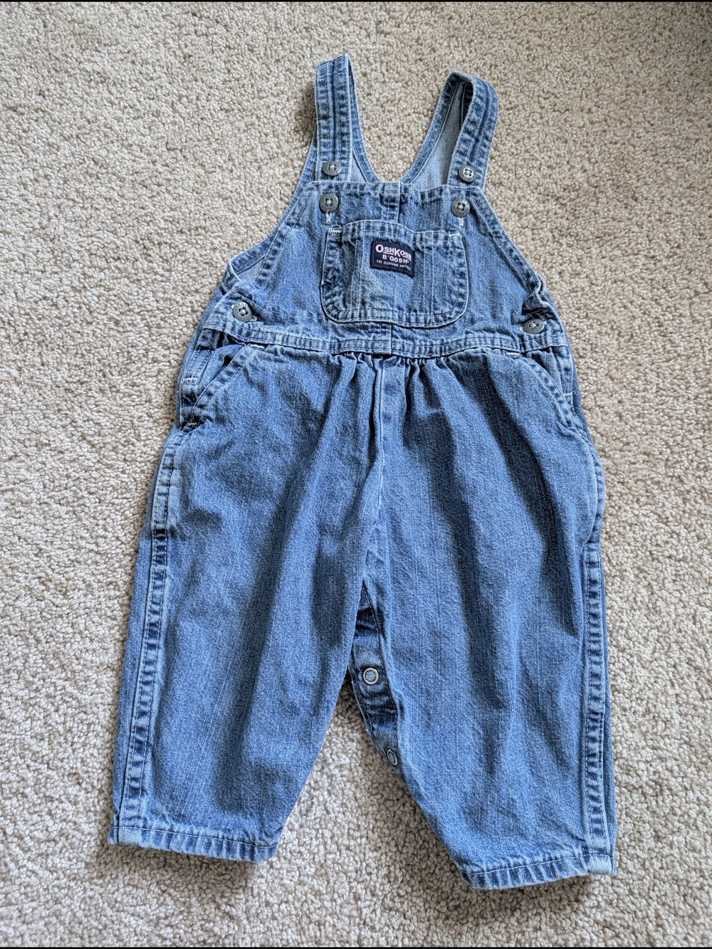 OshKosh B'gosh Light Blue Denim Kids Overalls
